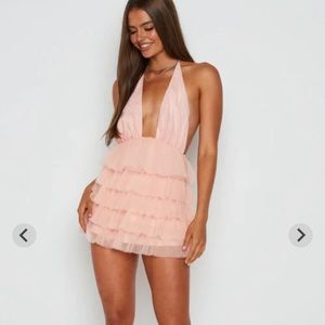 Birthday Cake Pink Mini Dress from Beginning Boutique x Emma Rose